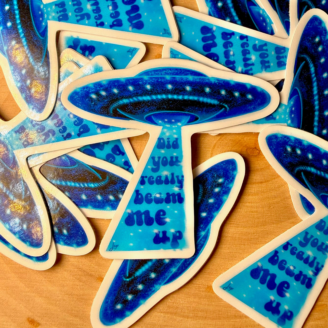 Did you really beam me up?... Sticker